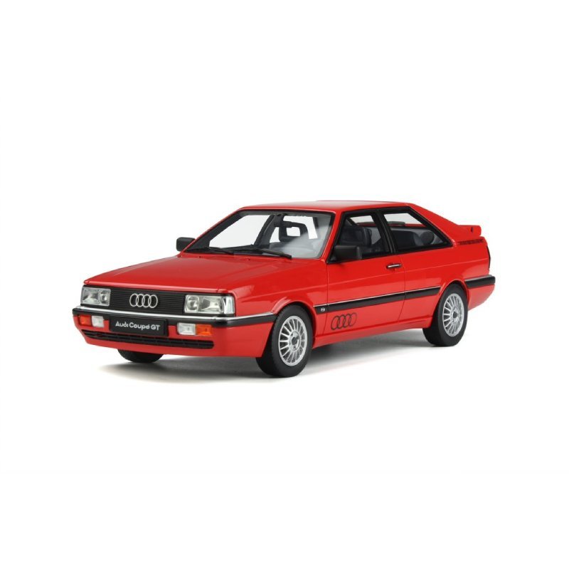 AUDI GT COUPE RED 1987-Auto model shop - Automodel shop