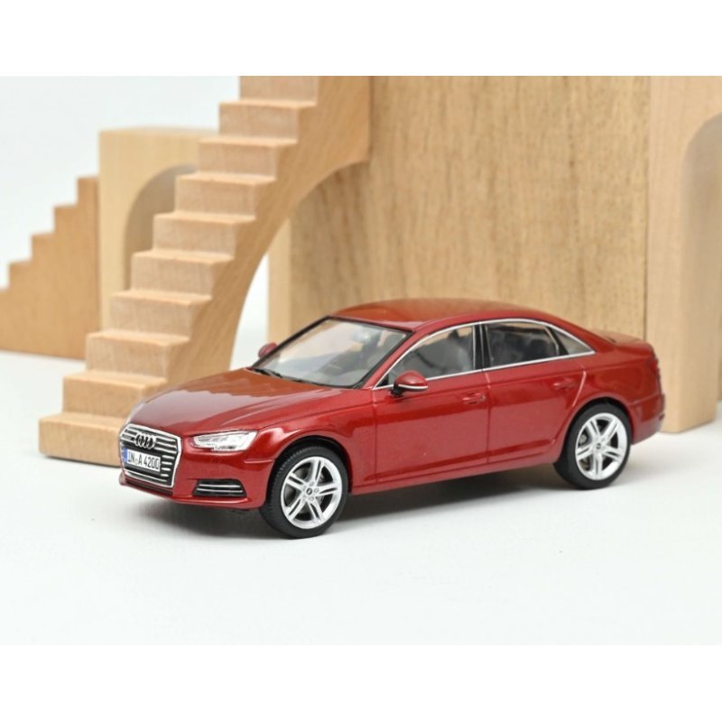 Audi A4 Matador Red ,2015-Auto model shop - Automodel shop